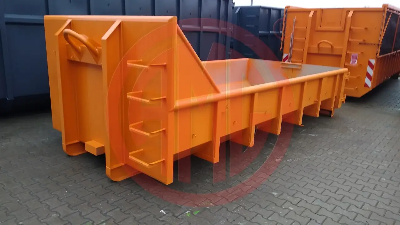 Grafik Nummer 2, Produktname: 8.6 m3 | L: 5.0 Abrollmulde offen