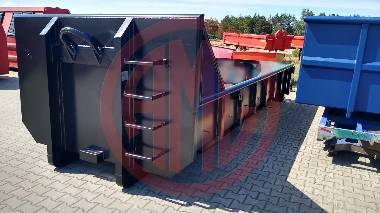 Grafik Nummer 2, Produktname: 10 m3 | L: 6.0 Abrollcontainer offen