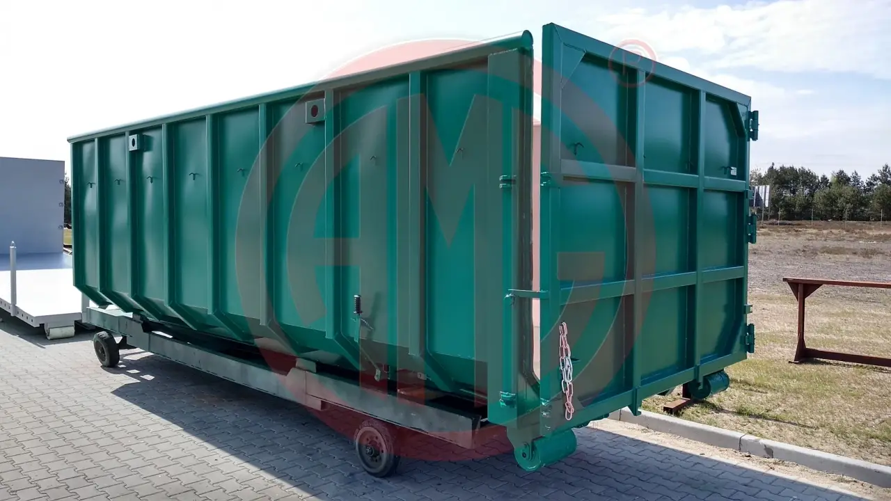 24 m3 | L: 6.0 Einflügeltür und Gummidichtung