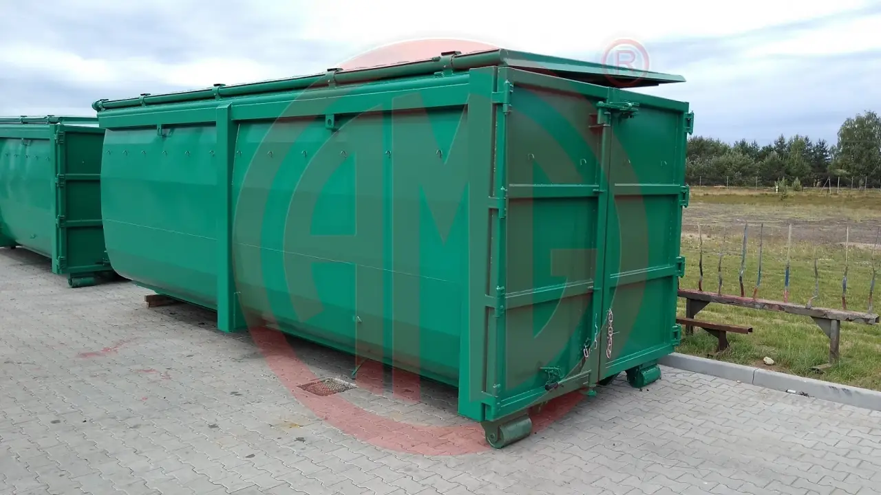 Grafik Nummer 2, Produktname: 31 m3 | L: 6.25 spantenlos halbrund m. Zahnstangendach