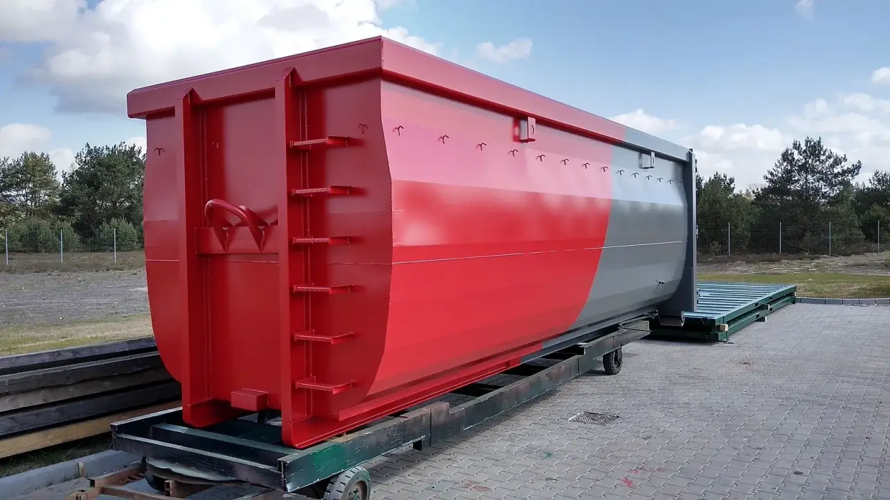 36 m3| L: 7.0 Abrollcontainer spantenlos Hardox 450