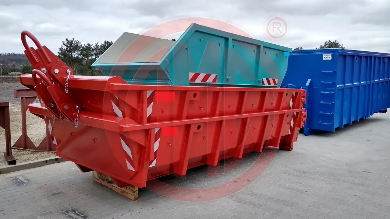 Grafik Nummer 2, Produktname: 8 cbm ineinander stapelcontainer