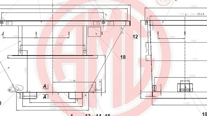 Grafik Nummer 3, Produktname: 2.5 cbm Multicarcontainer symmetrisch
