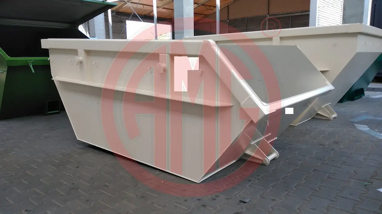 4 cbm offen asymmetrisch einfach Kipplager