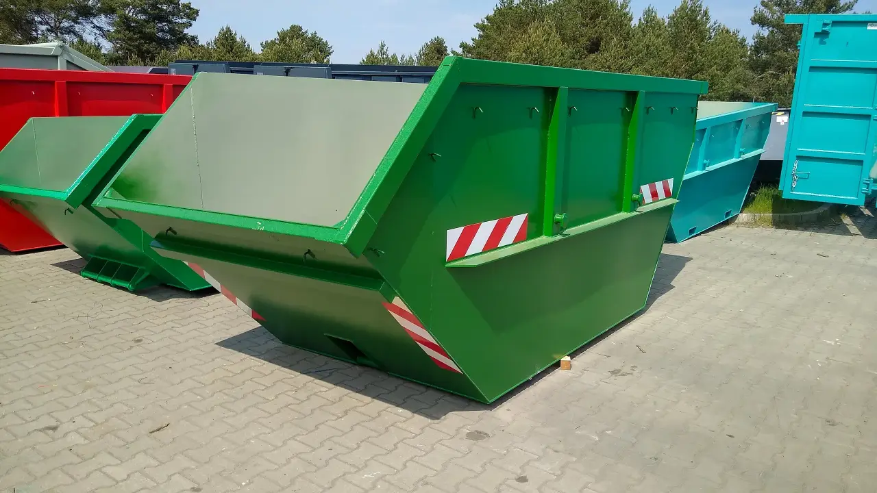 10 cbm offen asymmetrisch einfach Kipplager einseitig