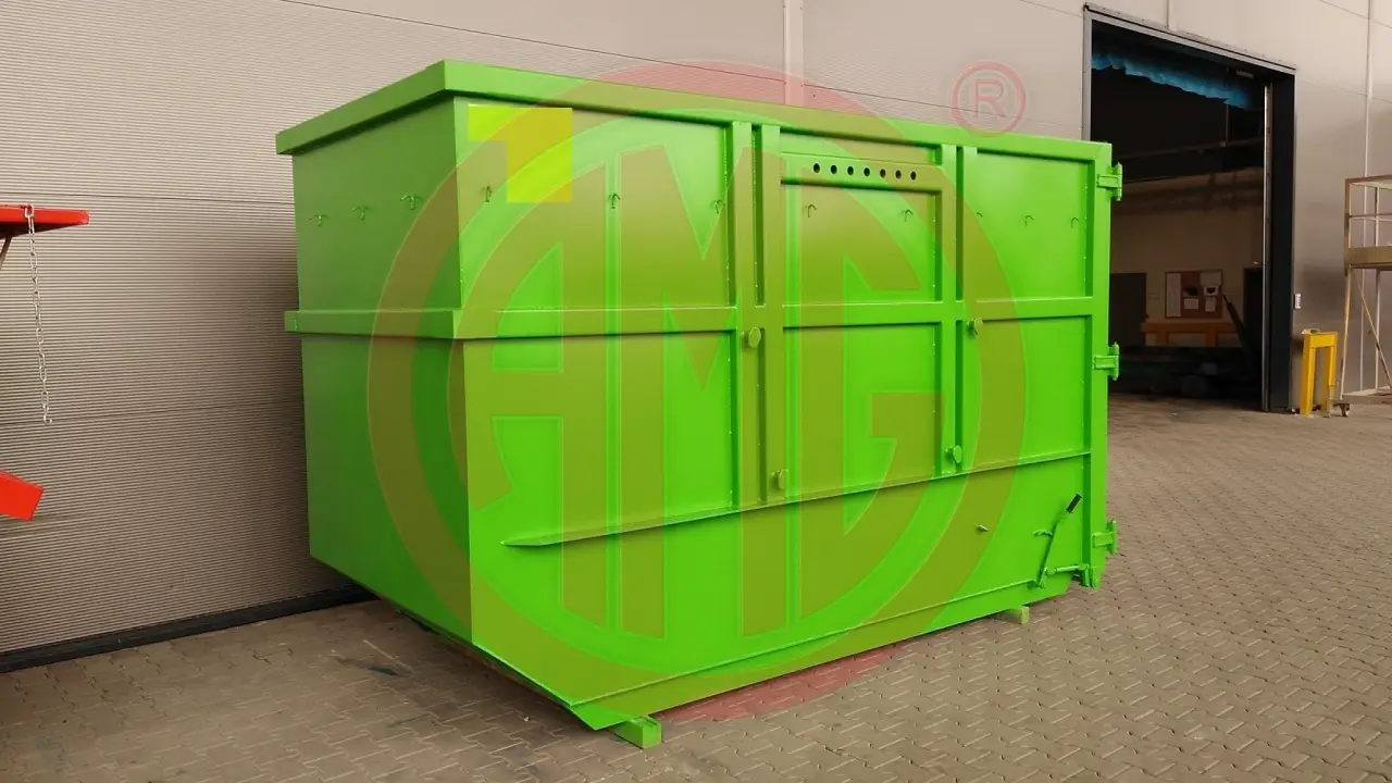 15 cbm asymmetrisch mit Doppelflügeltür