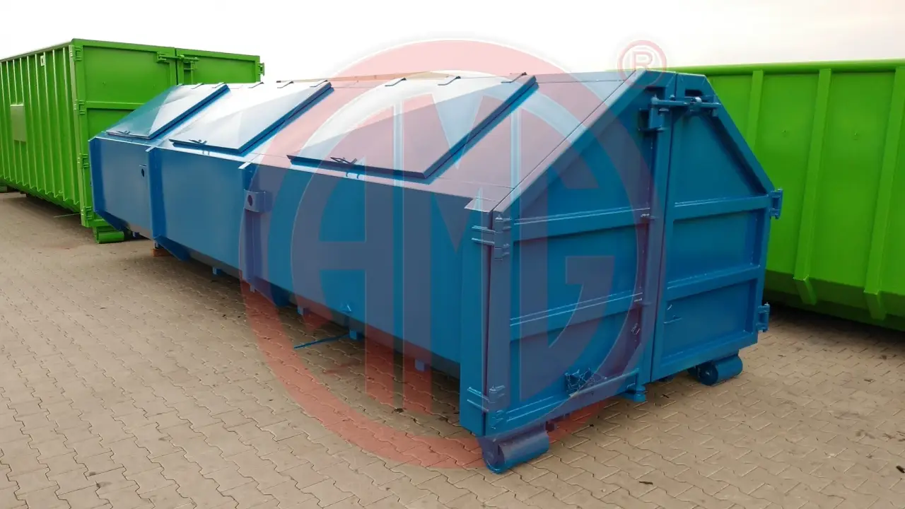 Hausmüllcontainer 22 cbm