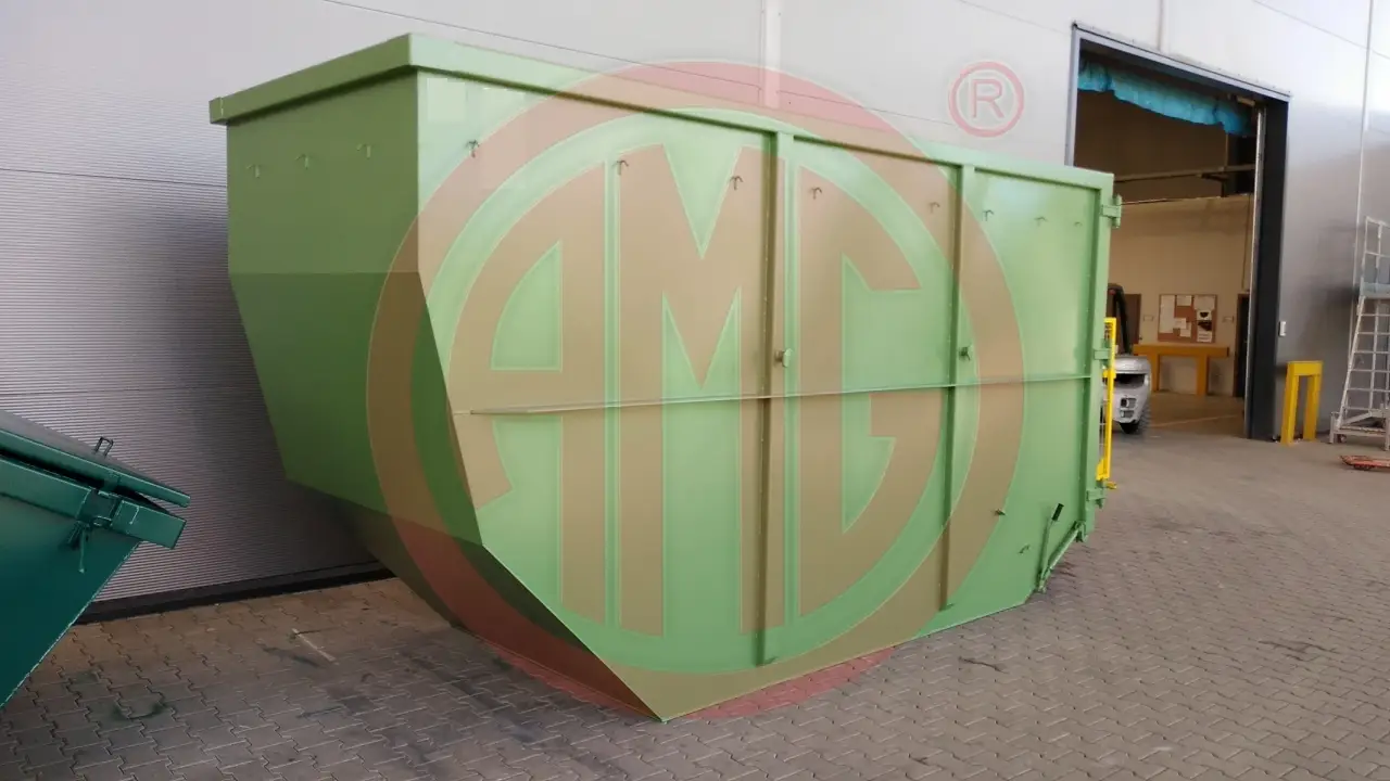 20 cbm asymmetrisch mit Doppelflügeltür