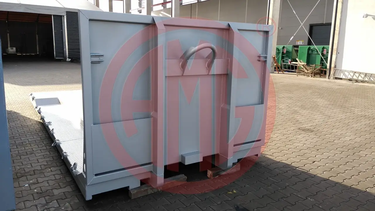 L:6.5 Abrollplattform mit Radmulde