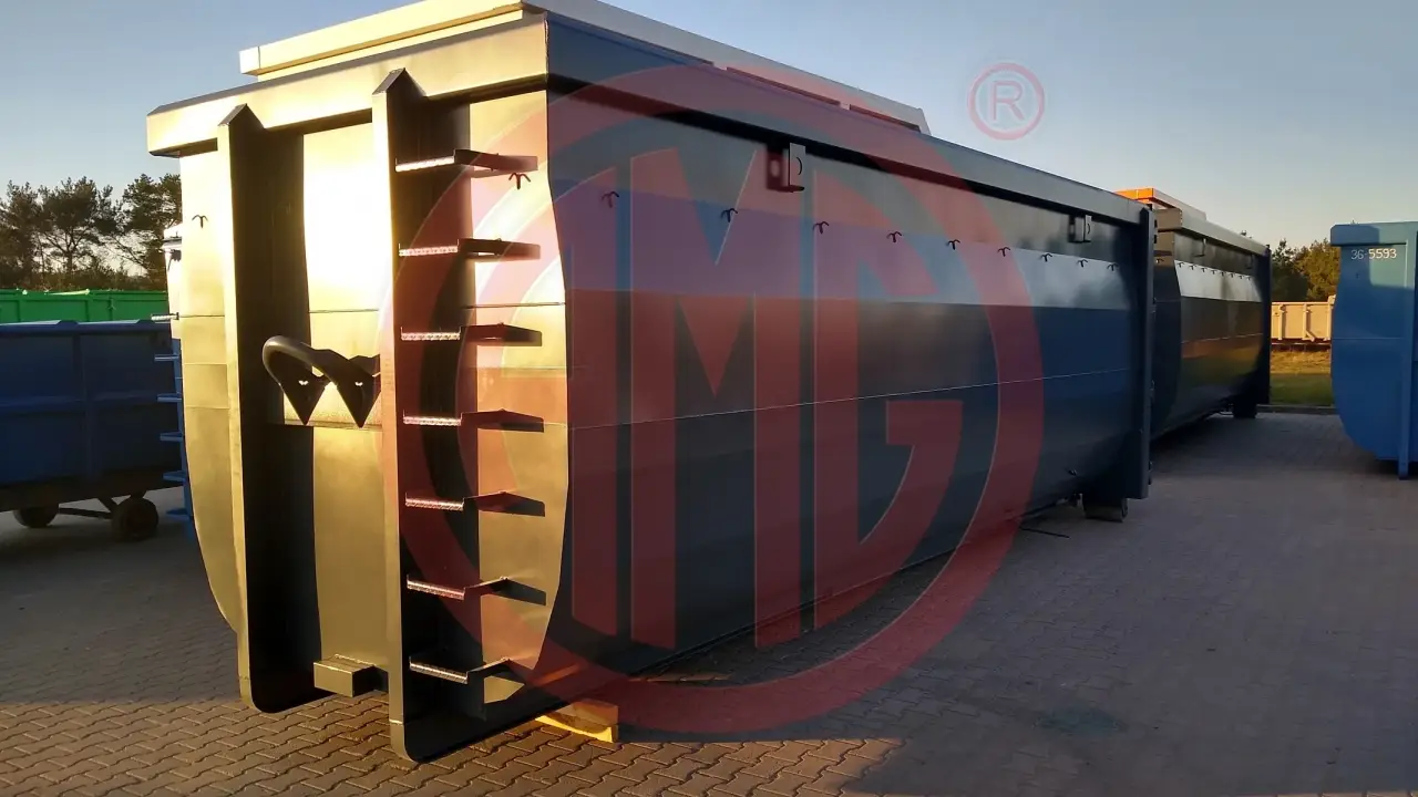 Grafik Nummer 2, Produktname: 40 m3 | L: 7.0 Hardox Container