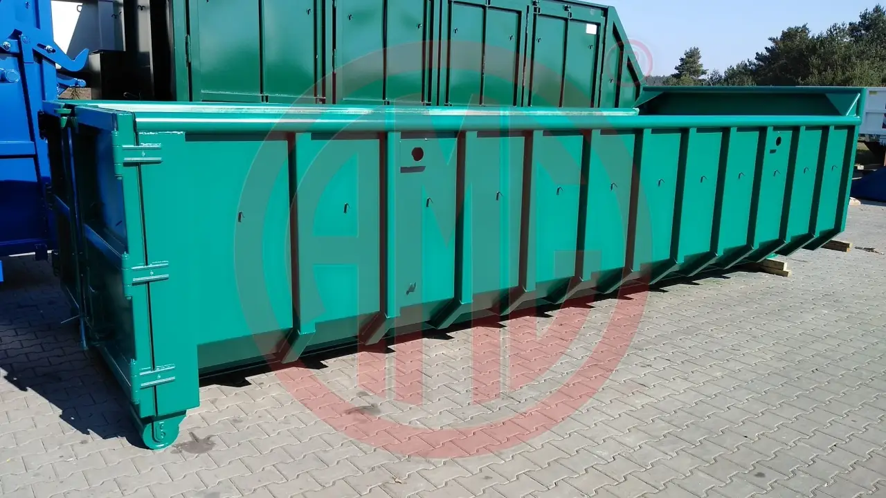 18 m3 :| L: 6.25 Abrollmulde offen