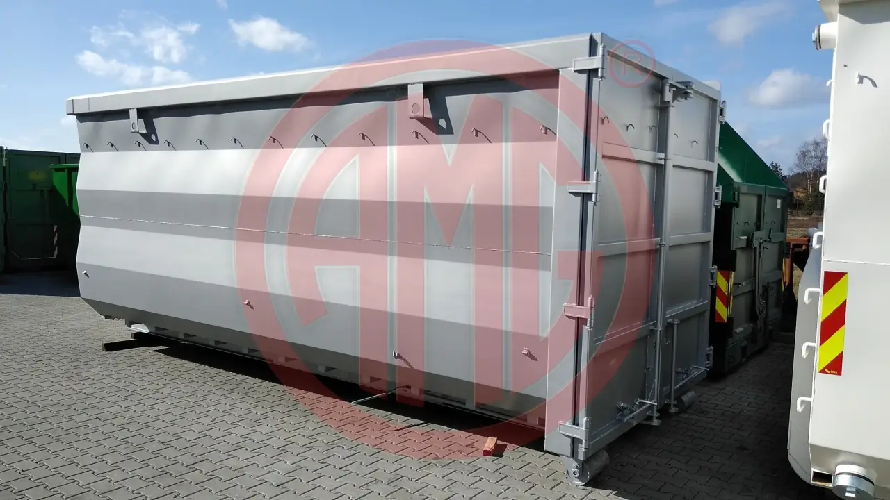 Grafik Nummer 2, Produktname: 34 m3 | L: 6.0 Abrollmulde gekantet S355