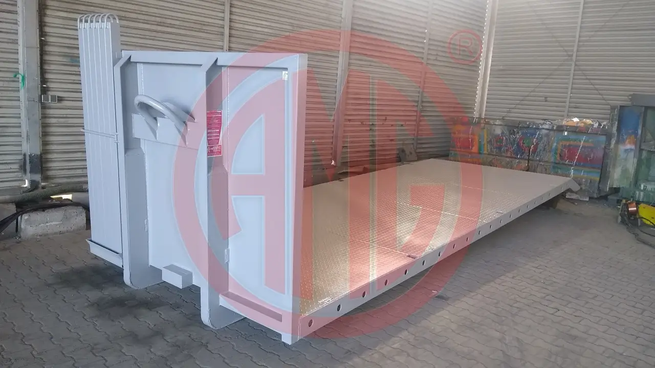 L:7.0 Abrollplattform mit Rungen