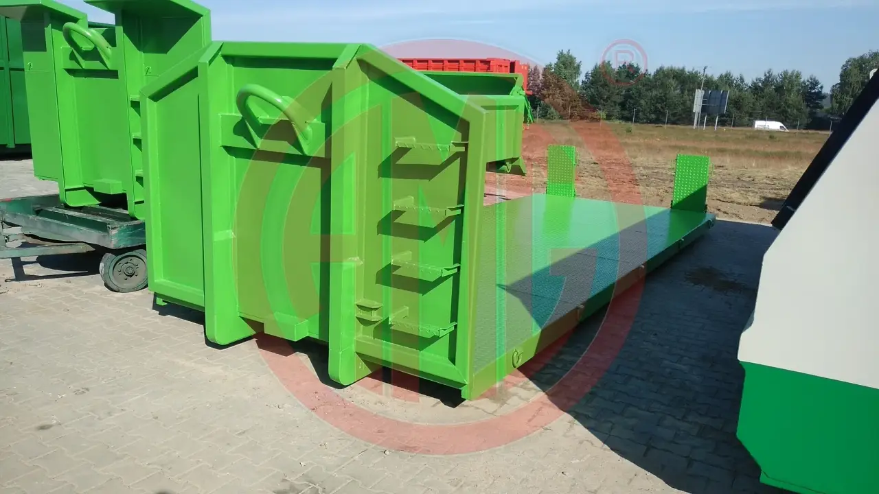 Grafik Nummer 5, Produktname: L:6.5 Abrollplattform mit Zugangsrampen