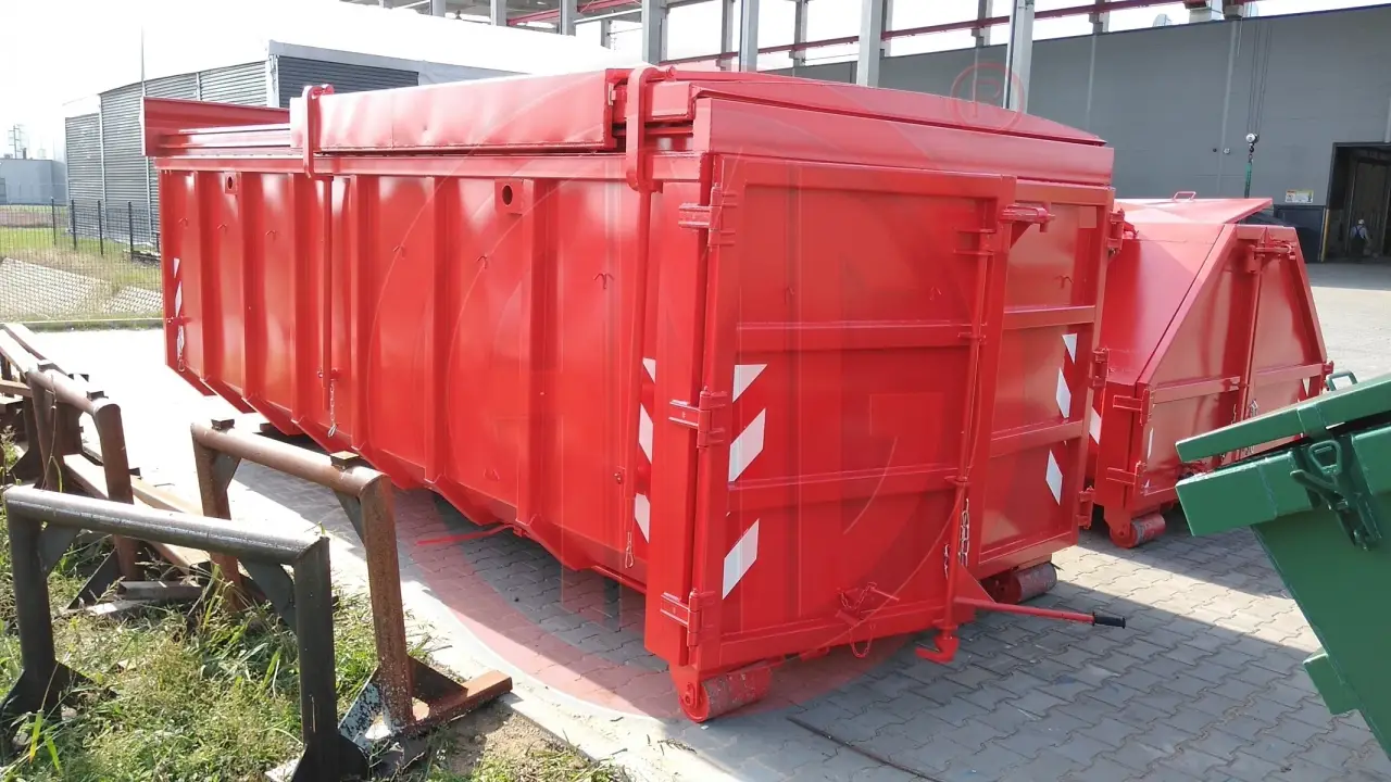 22 m3 | L: 5.5  mit Schiebedeckel