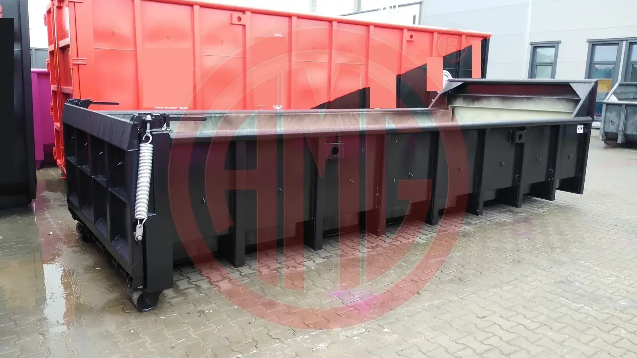 14 m3 | L: 6.0 Pendelklappe pendelnd und abklapbar