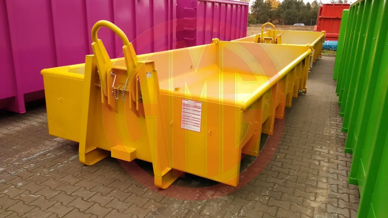 Grafik Nummer 1, Produktname: 9 cbm Container aufeinander stapelbar