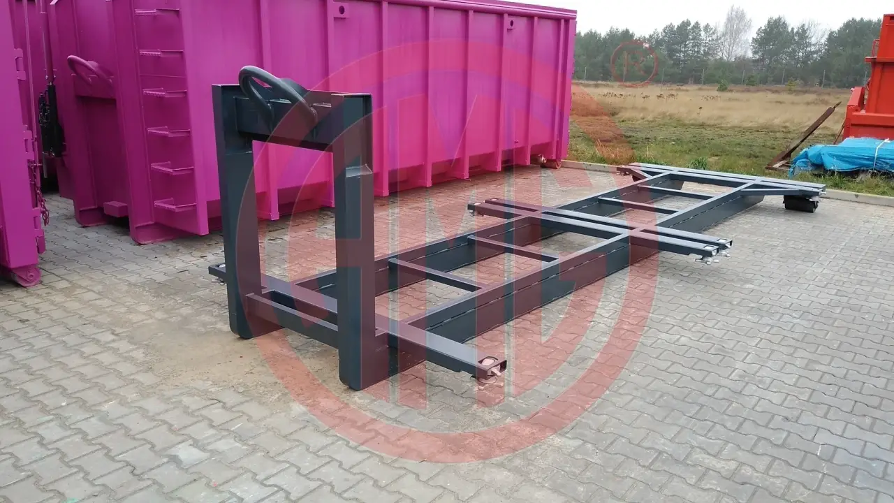 Grafik Nummer 3, Produktname: 6.1 M. Rahmen mit 8 Twistlockverschlusse