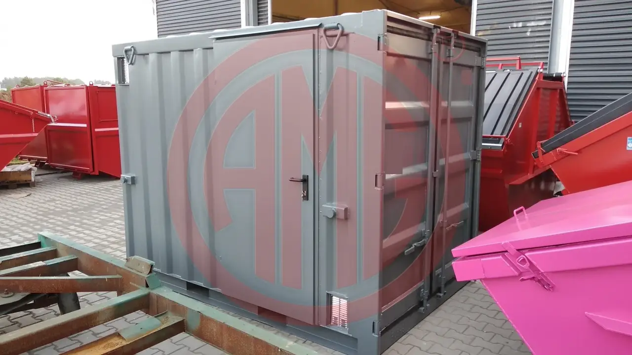 Grafik Nummer 2, Produktname: Magazincontainer 10m3