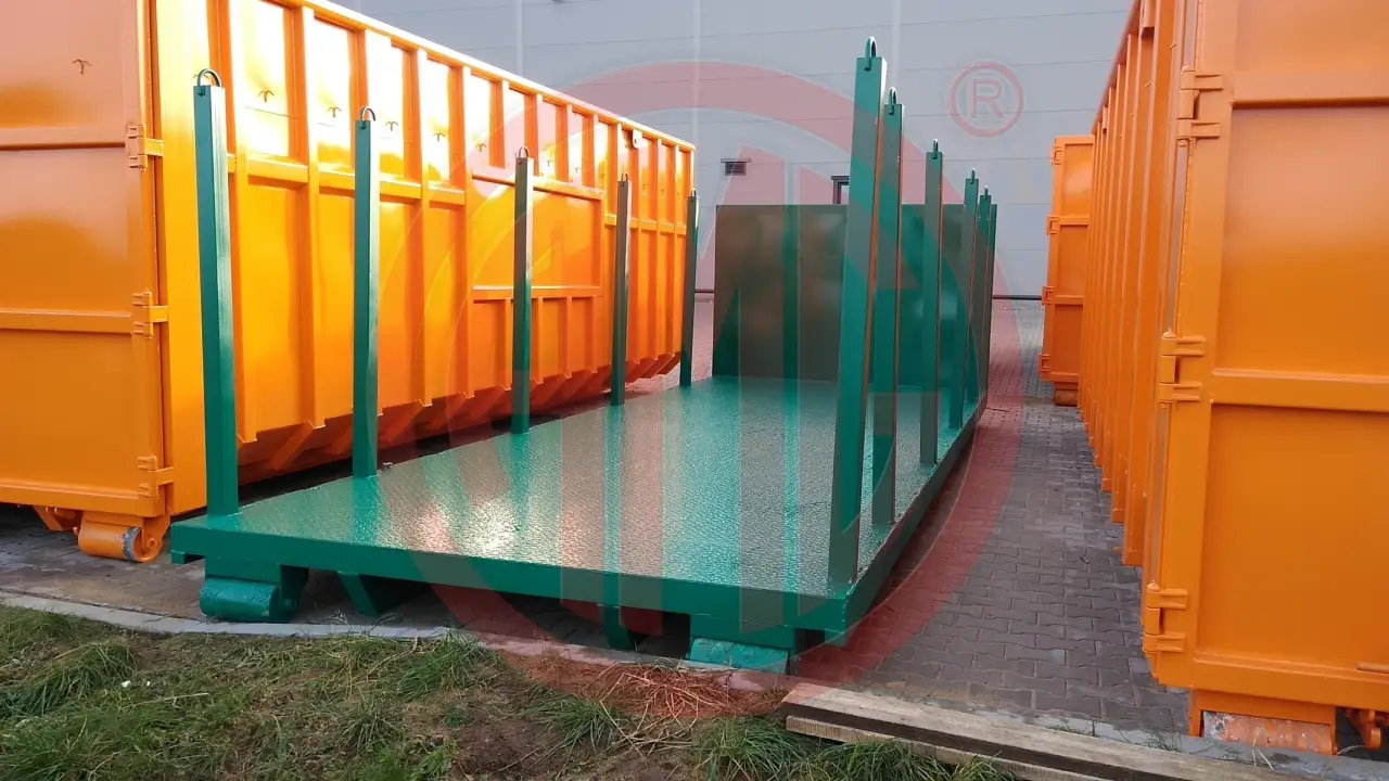 Grafik Nummer 3, Produktname: L:6.5 Abrollplattform mit Rungen