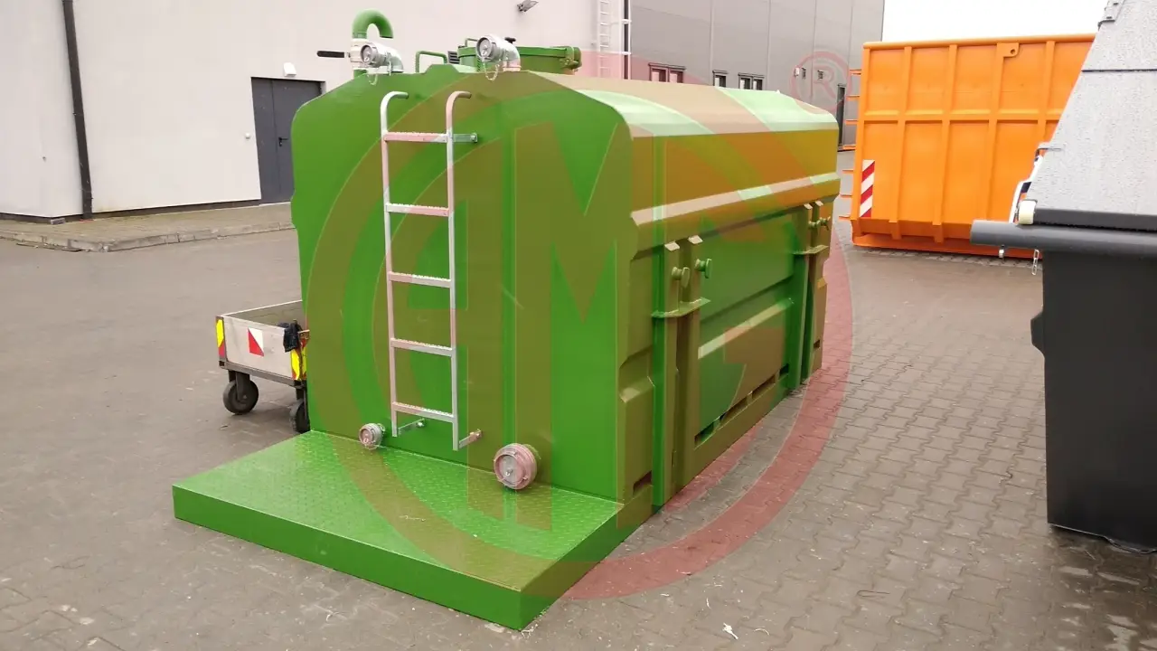 Grafik Nummer 2, Produktname: 8 cbm Wassertank für Absetzkipper