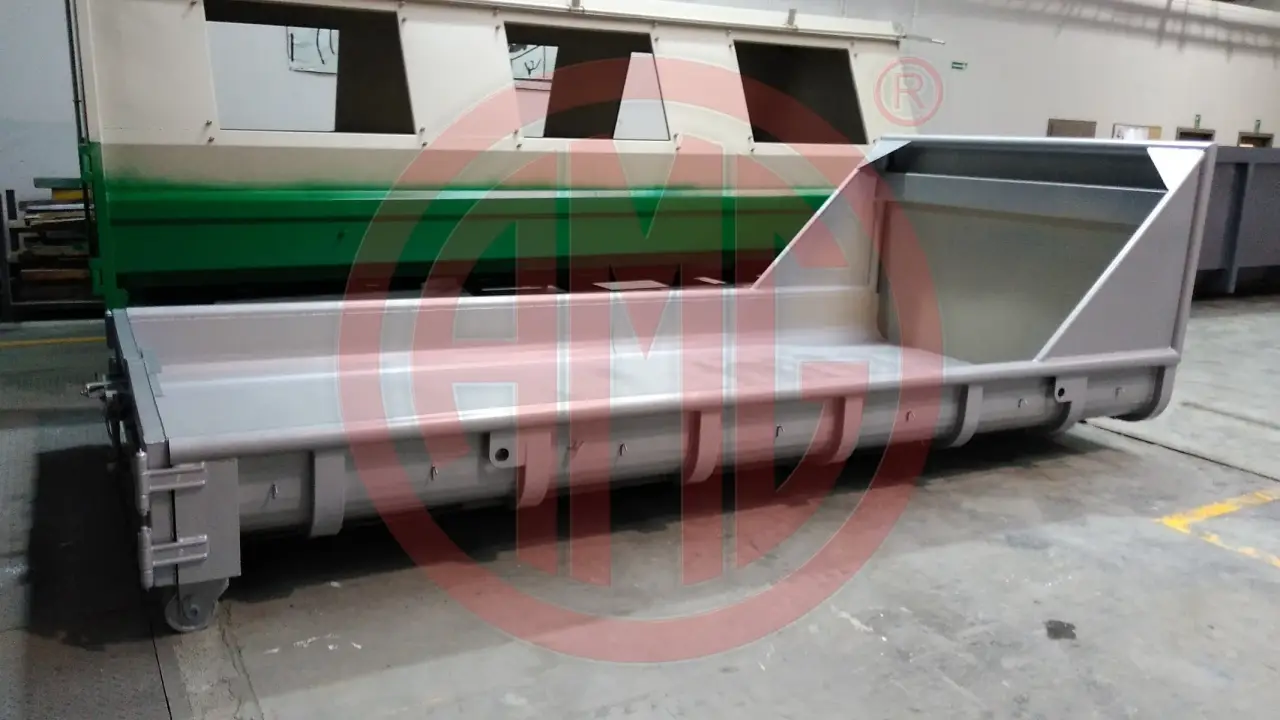 Grafik Nummer 4, Produktname: 4.6 m3 | L:5.0 Abrollmulde