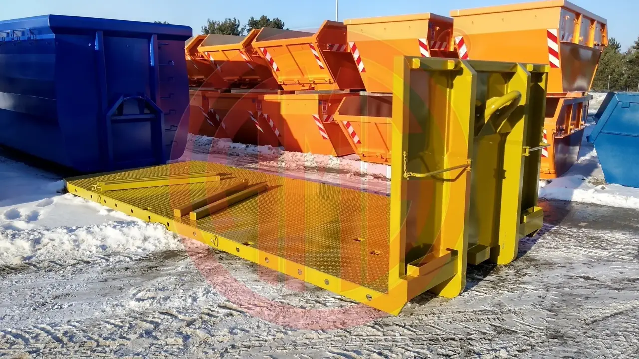 Grafik Nummer 1, Produktname: L:6.0 Abrollplattform mit Rungen