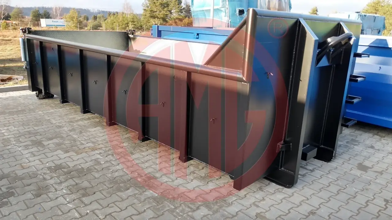 Grafik Nummer 1, Produktname: 12 m3 | L:5.5 Hardoxmulde mit befahrbare Klappe