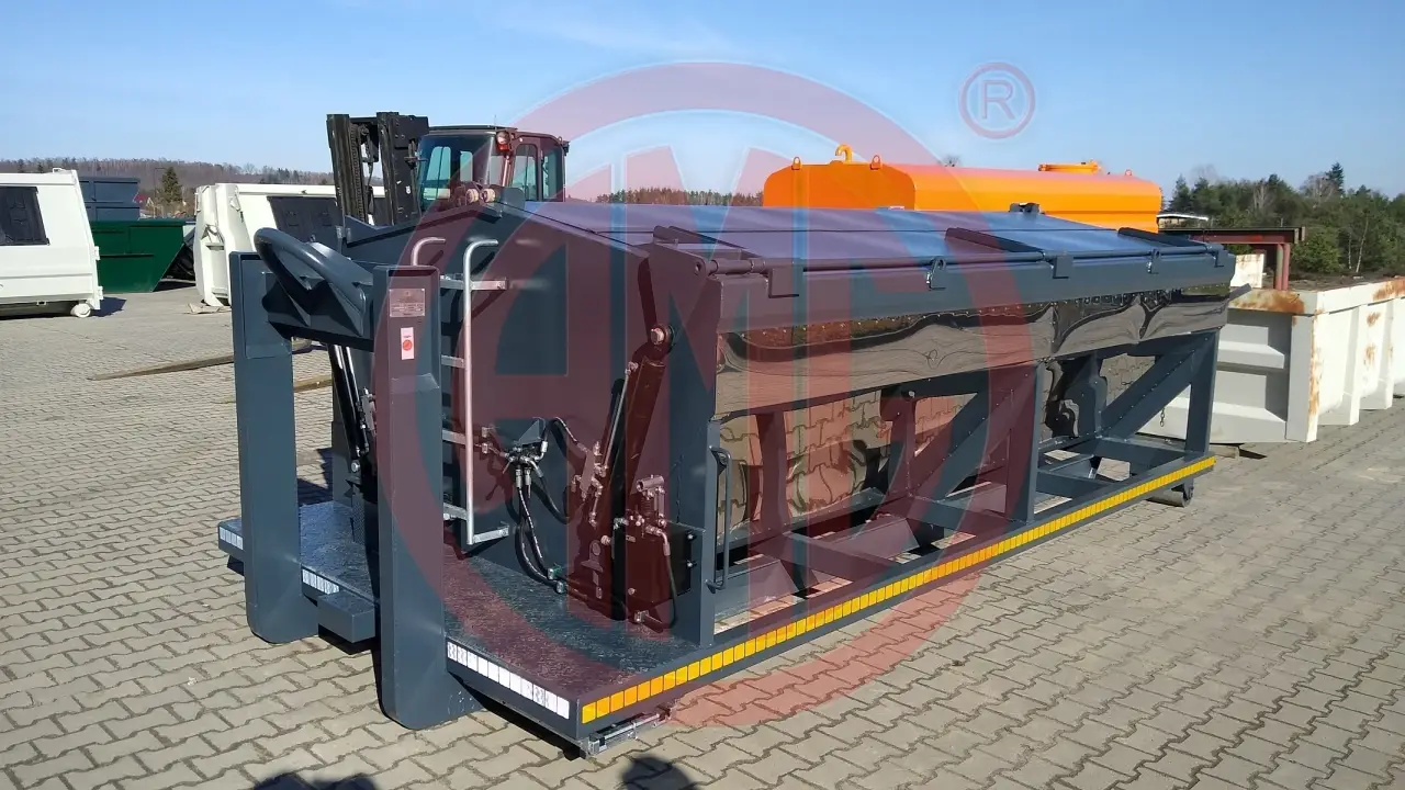 Grafik Nummer 2, Produktname: Thermoheißmischgutbehälter