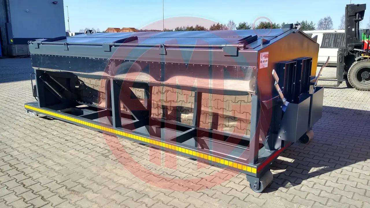 Thermoheißmischgutbehälter