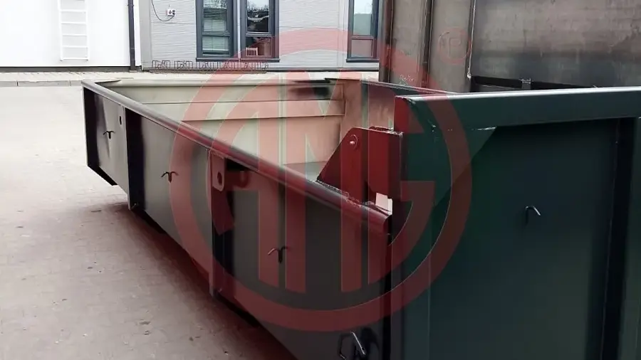 Grafik Nummer 3, Produktname: 8 cbm City Container mit Pendelklappe