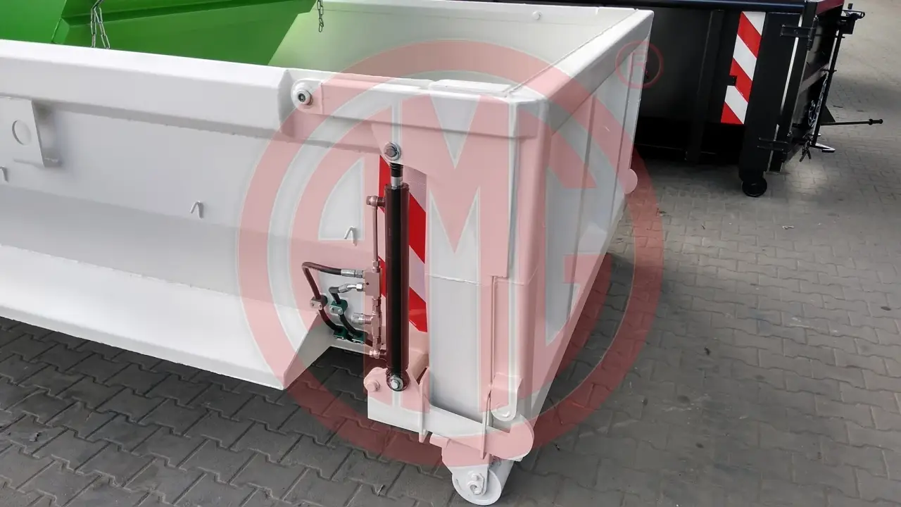 Grafik Nummer 2, Produktname: 13 m3 | L:5.75  Hardoxmulde mit Hydraulischer Pendelklappenverschluss