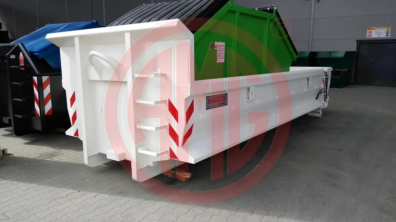 Grafik Nummer 4, Produktname: 13 m3 | L:5.75  Hardoxmulde mit Hydraulischer Pendelklappenverschluss