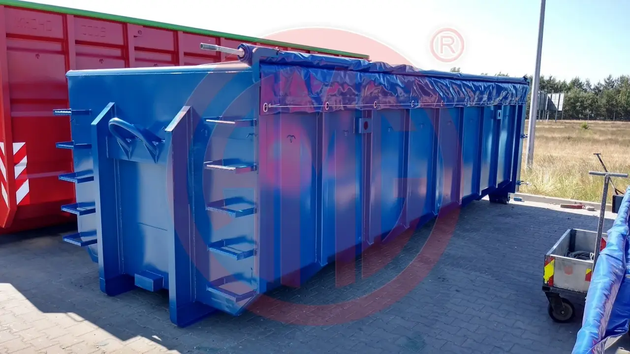 Grafik Nummer 2, Produktname: 26 m3 | L: 6.5  Abrollmulde wasserdicht