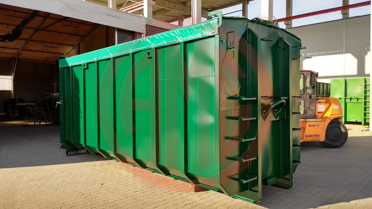 35 m3 | L: 6.0 Abrollmulde Wasserdicht