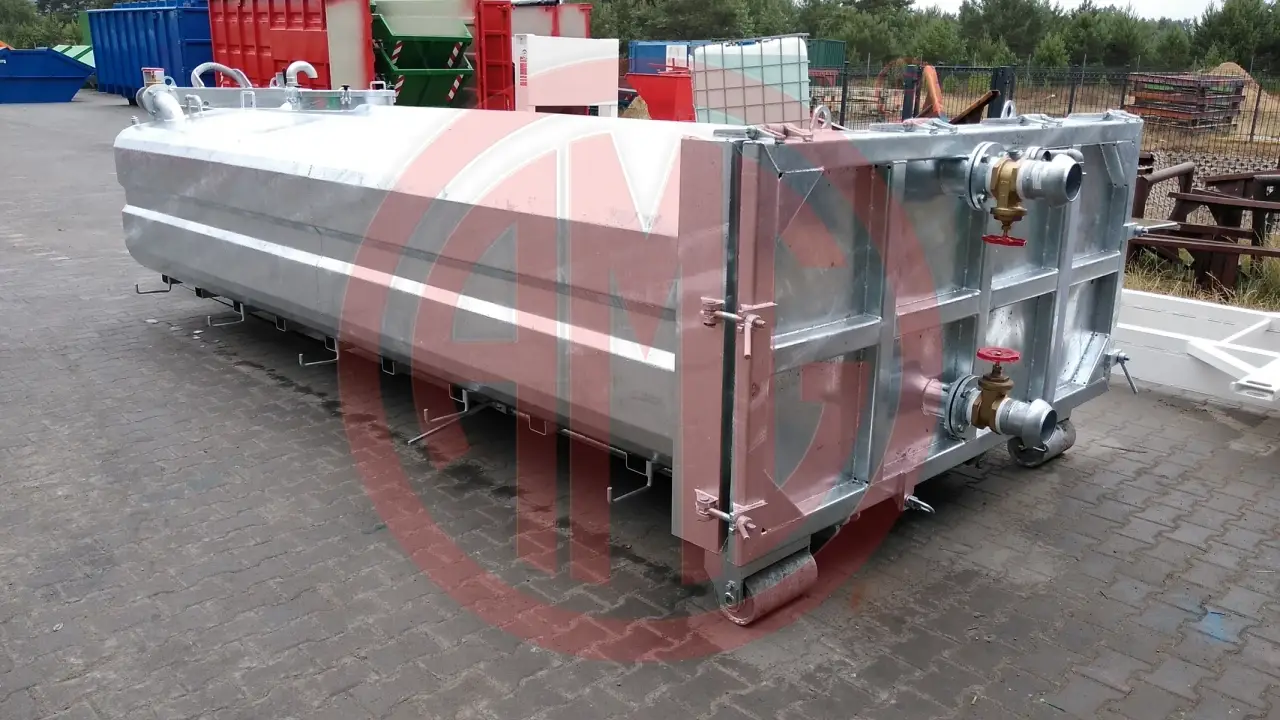 Grafik Nummer 19, Produktname: 11 000 Liter Wassetank verzinkt