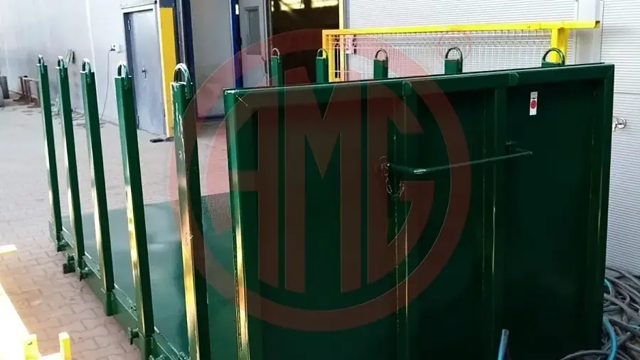 Grafik Nummer 1, Produktname: L:3.6  Absetzplattform mit Rungen