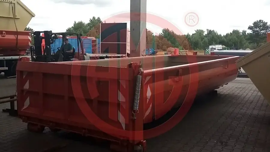 Grafik Nummer 3, Produktname: 13 cbm aufeinander stapelbar befahrbare Klappe