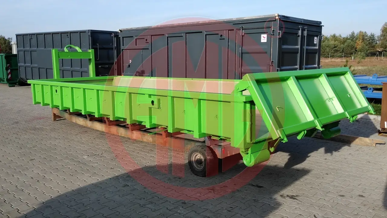 Grafik Nummer 3, Produktname: 7 m3 | L:6.5 Abrollmulde mit Siebblech