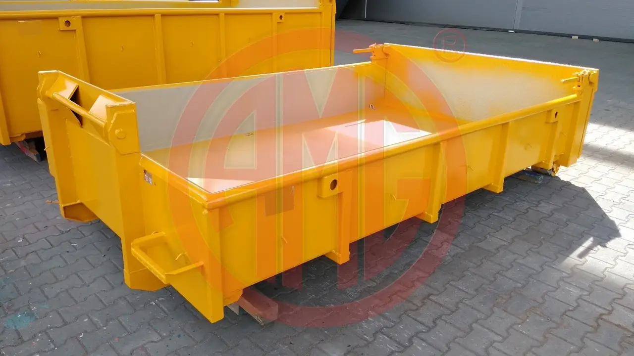 Grafik Nummer 2, Produktname: 3.5 cbm Citycontainer befahrbare Klappe