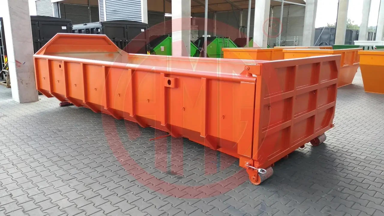 Grafik Nummer 3, Produktname: 14.4 m3 | L:6.0 Abrollmulde mit Pendelklappe