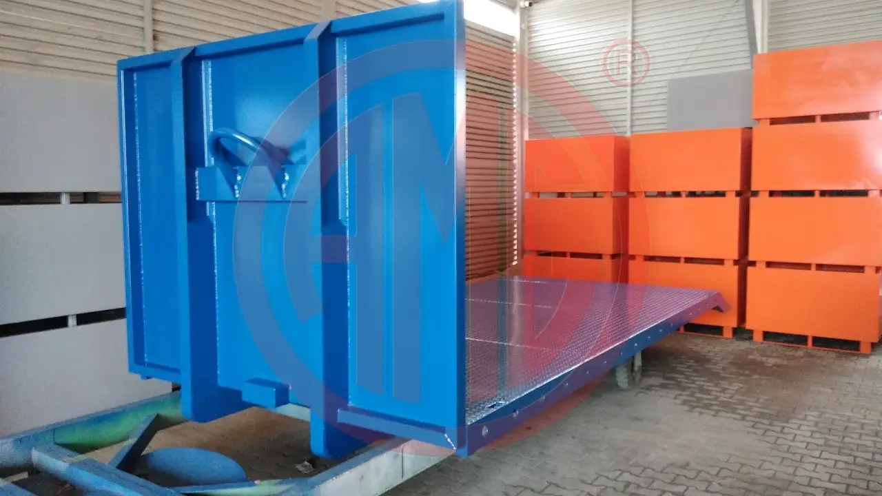 Grafik Nummer 3, Produktname: L: 5.5 Abrollplattform mit Auffahrschräge