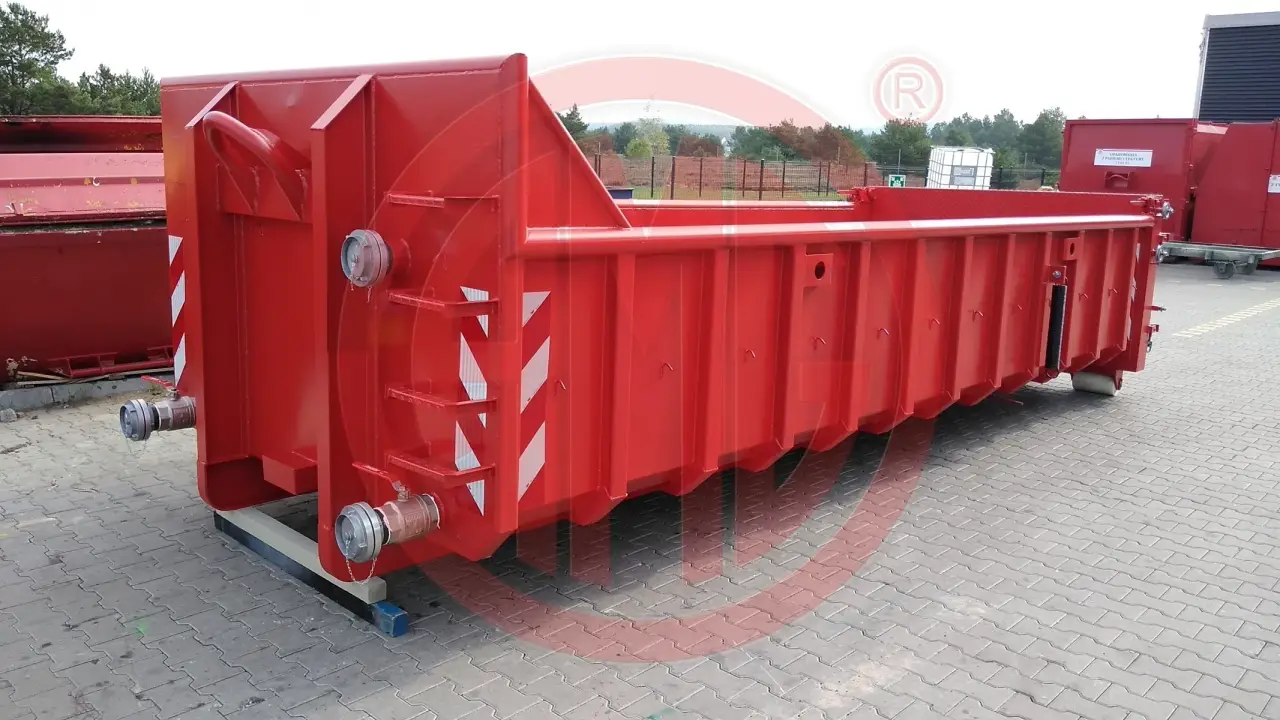 14 m3 | L: 6.0 befahrbarer  wasserdicht. Pendelklappe