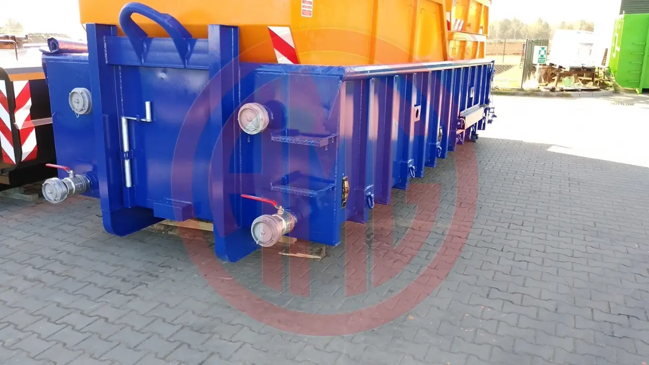 Grafik Nummer 8, Produktname: 14 m3 | L: 6.0 befahrbarer  wasserdicht. Pendelklappe