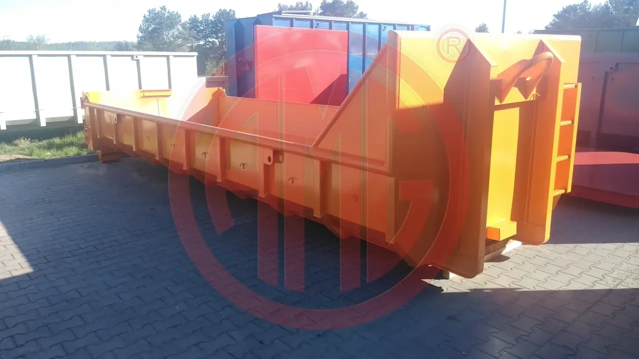Grafik Nummer 1, Produktname: 10 m3 | L: 6.5 Abrollmulde Französische Klappe