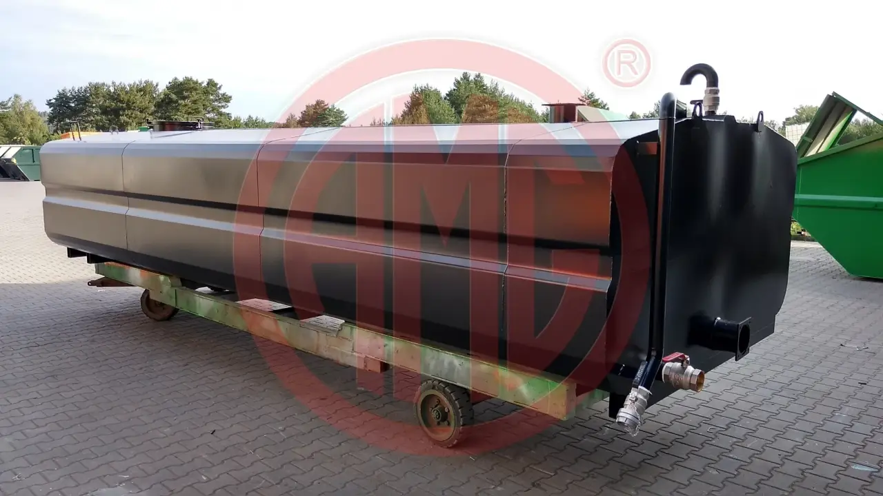 Grafik Nummer 8, Produktname: 18 000 Liter Wassertank fur Anhangerfahrgestell