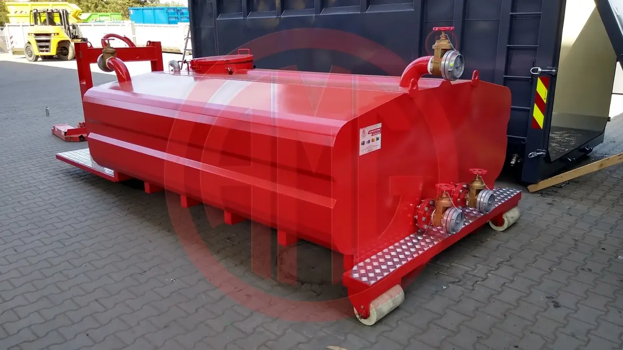 Grafik Nummer 2, Produktname: 6500 Liter Wassertank mit Honda Pumpe