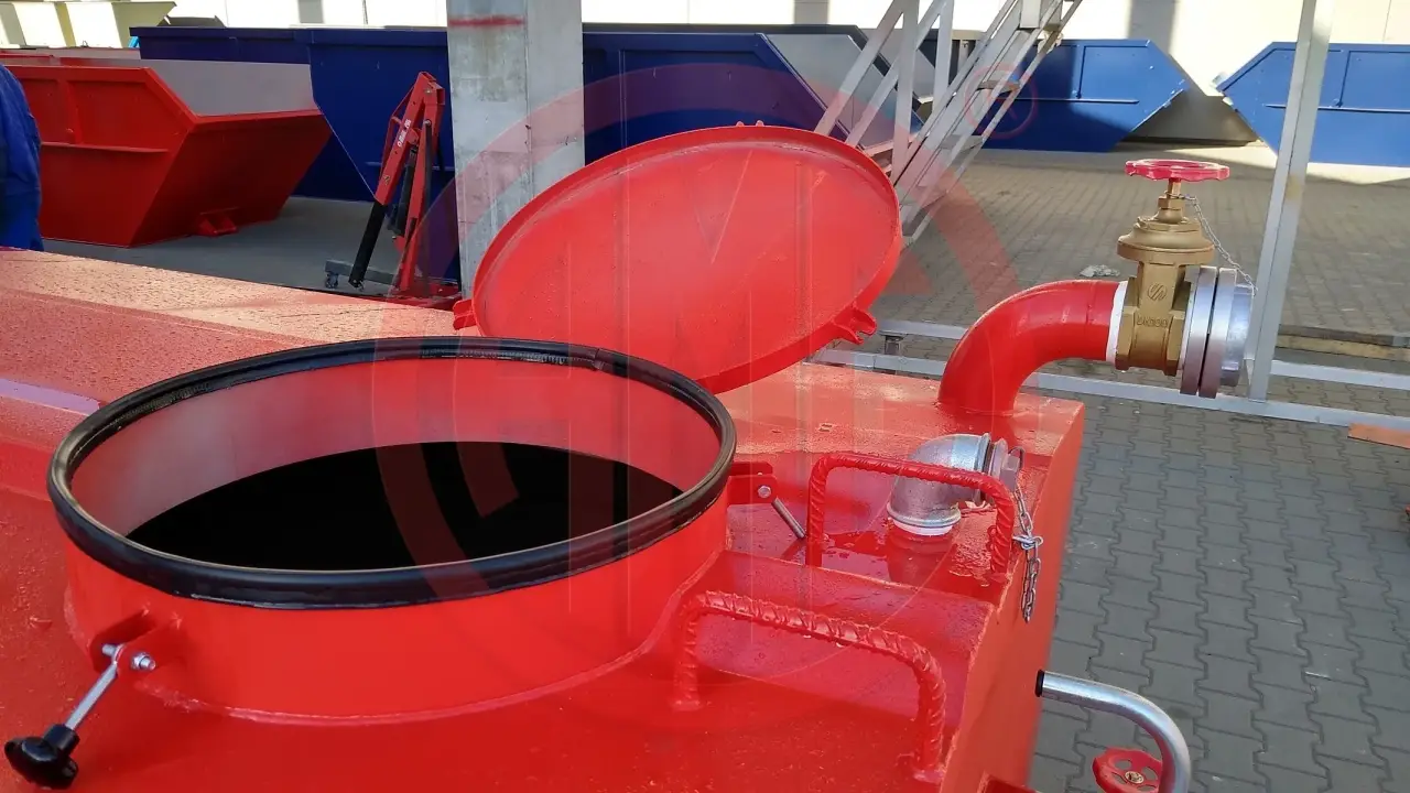 Grafik Nummer 4, Produktname: 6500 Liter Wassertank mit Honda Pumpe