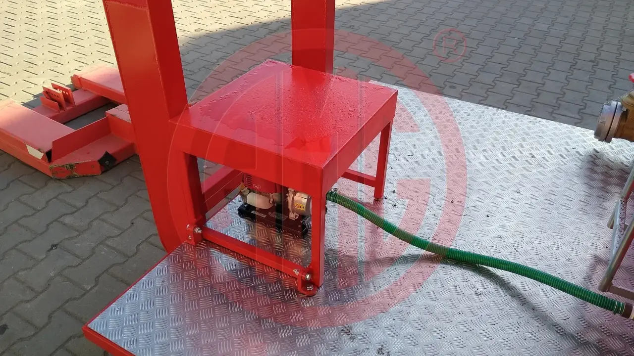 Grafik Nummer 8, Produktname: 6500 Liter Wassertank mit Honda Pumpe