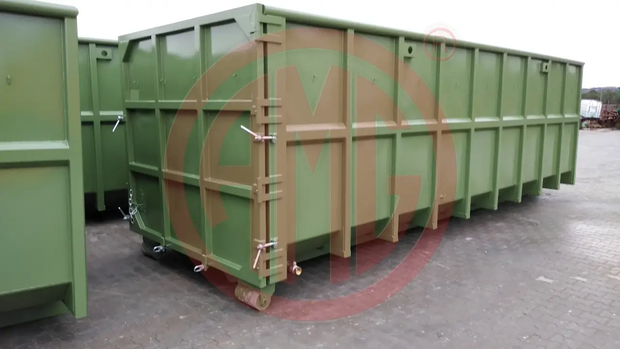 Grafik Nummer 1, Produktname: 34 m3 mit Einflügeltür mit Gummidichtung